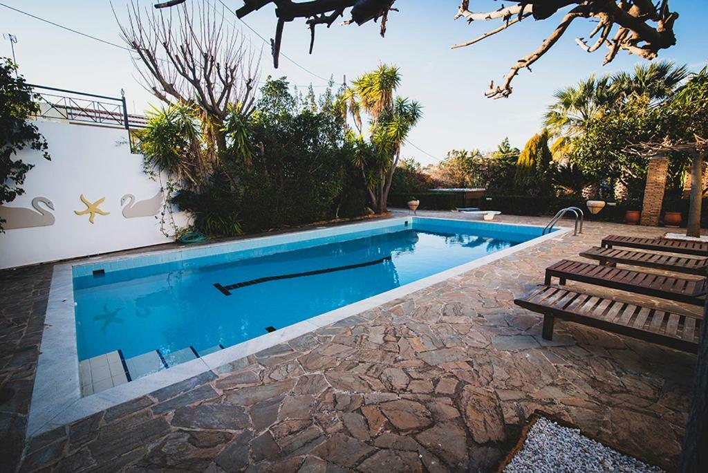 Villa Soula Анависос Екстериор снимка